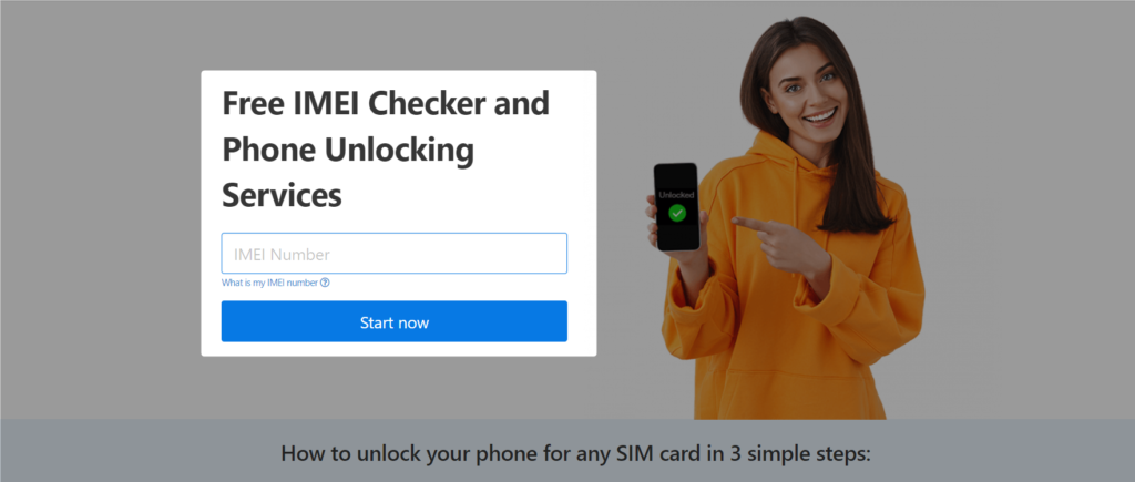 Cách check IMEI iPhone với iphoneimei.net