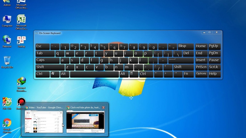 Cách sử dụng bàn phím ảo trên máy tính Windows đơn giản nhất
