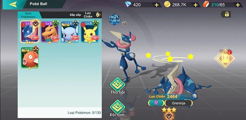 Pokémon trong game