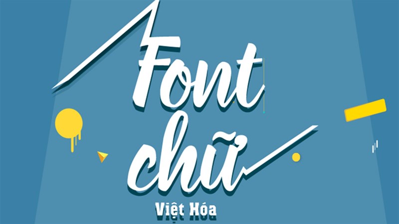 Download Font chữ full - Bộ phông chữ tiếng Việt đầy đủ cho máy tính