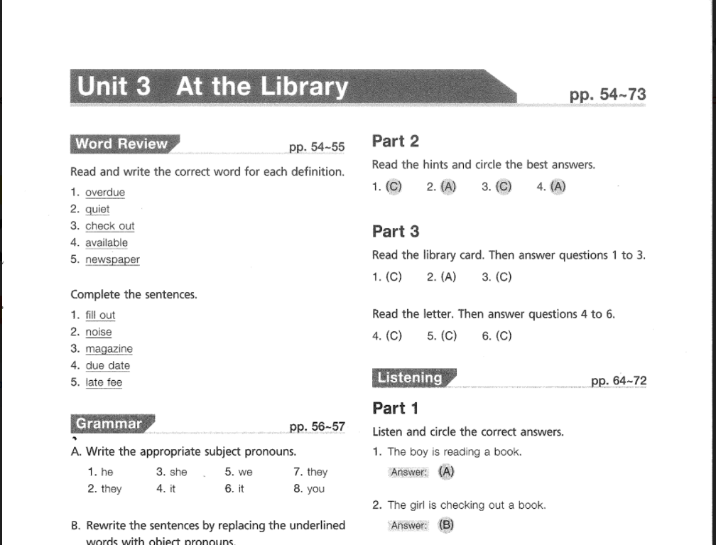 Mô tả sách Preparation Book for TOEFL Primary Step 1 pdf