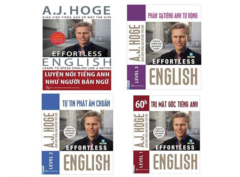 Bộ sách Effortless English của A.J. Hoge
