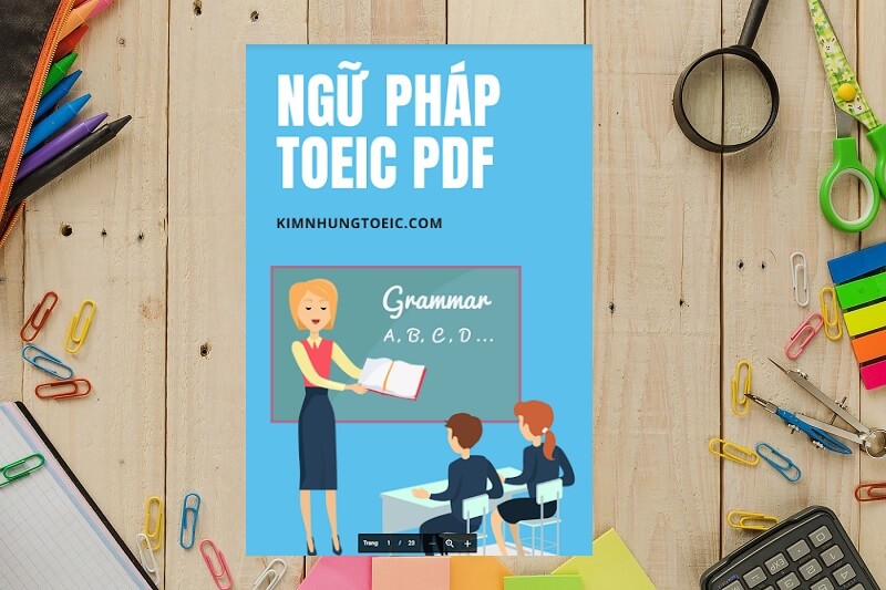 sách ngữ pháp TOEIC PDF 