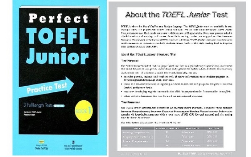 Perfect TOEFL Junior Practice Test Book 1