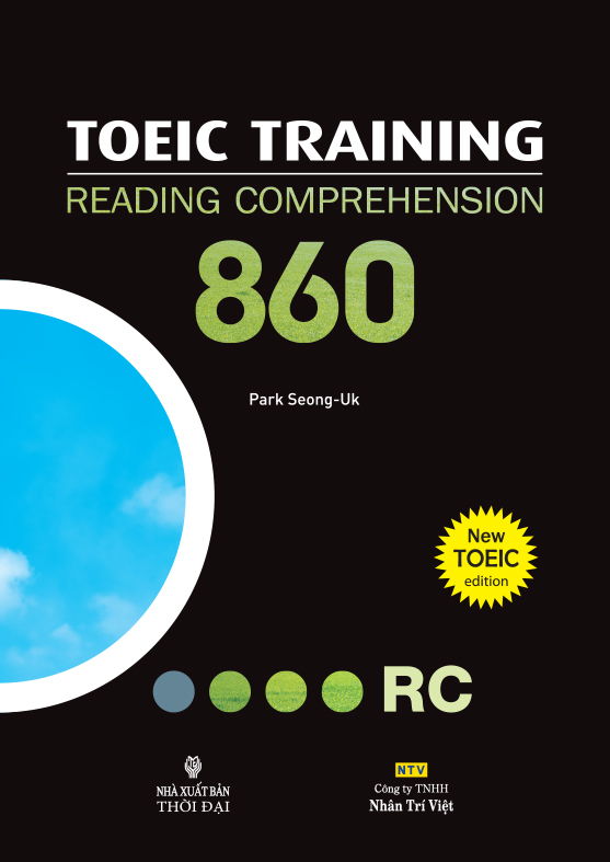 Sách TOEIC Training Reading Comprehension 860