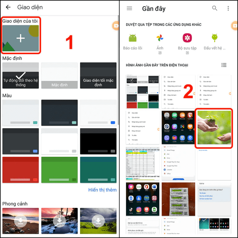 Cách chèn ảnh vào bàn phím Samsung không cần App với Gboard – Bước 3
