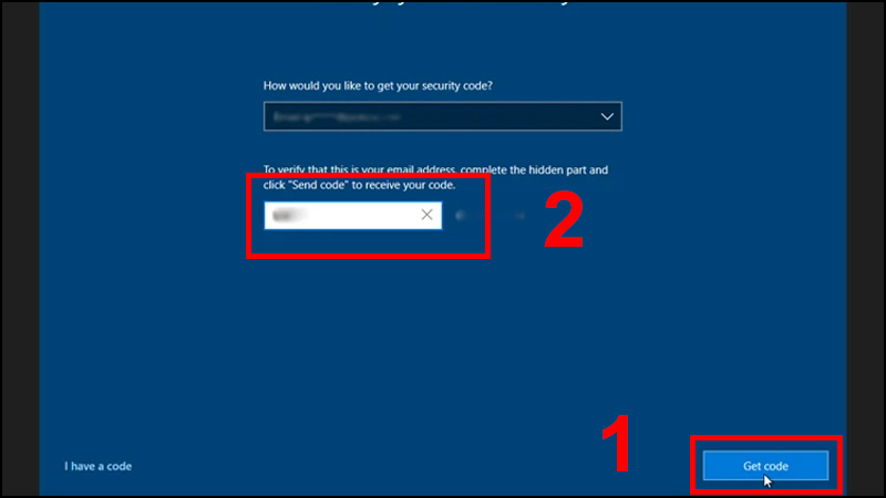 Cách xóa mật khẩu máy tính Win 10 khi quên bằng cách dùng Microsoft Account - Bước 3