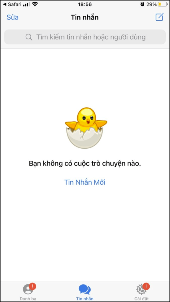 Mở lại ứng dụng Telegram và bạn có thể thấy ngôn ngữ được chuyển thành tiếng Việt