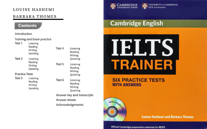 Review sách Cambridge IELTS trainer 1 kèm theo mục lục