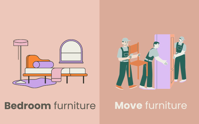 Cách dùng furniture trong tiếng Anh