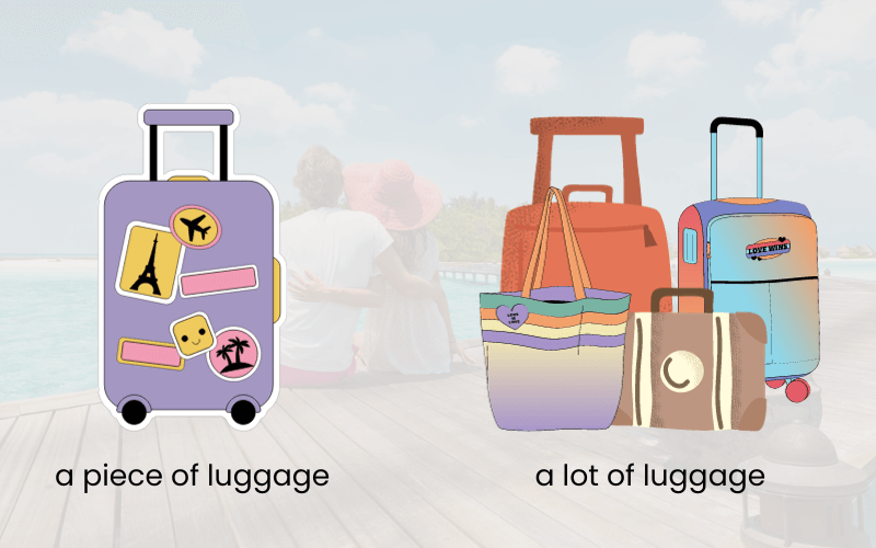 Cách dùng luggage trong tiếng Anh
