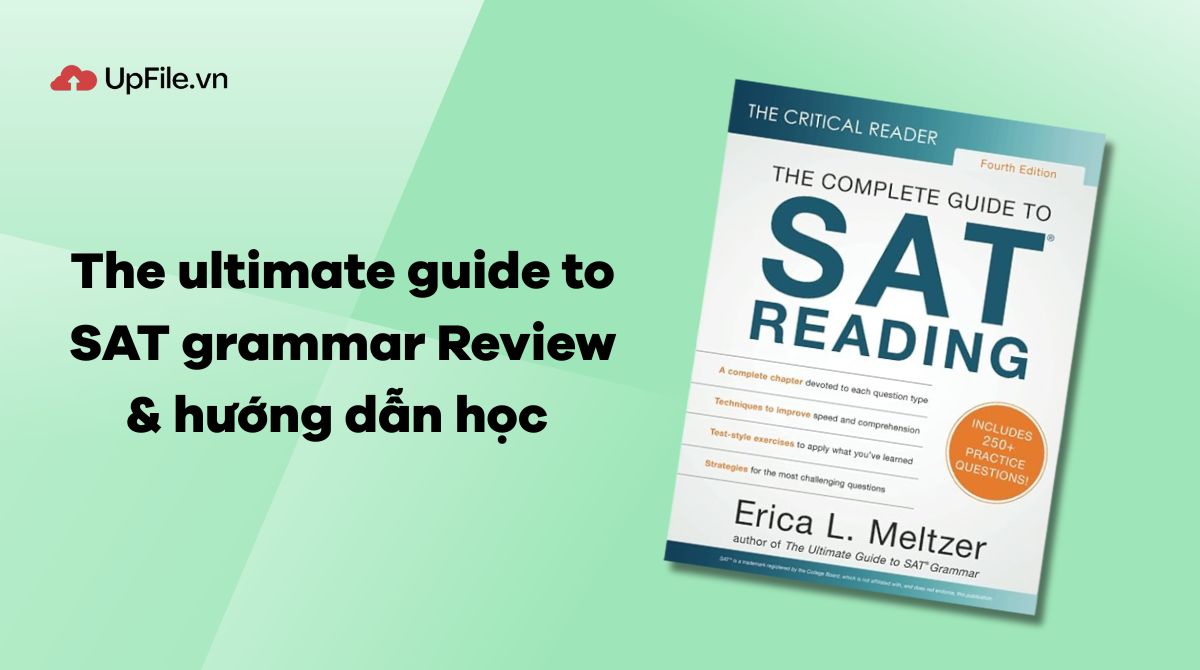The ultimate guide to SAT grammar - Review & hướng dẫn học