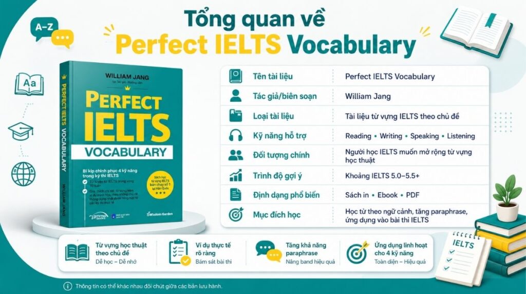 Tổng quan về Perfect IELTS Vocabulary