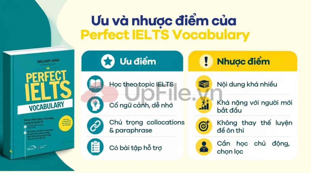 Ưu nhược điểm Perfect ielts vocabulary