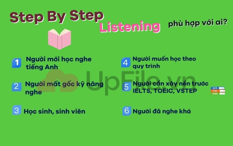 Step by step listening phù hợp với ai