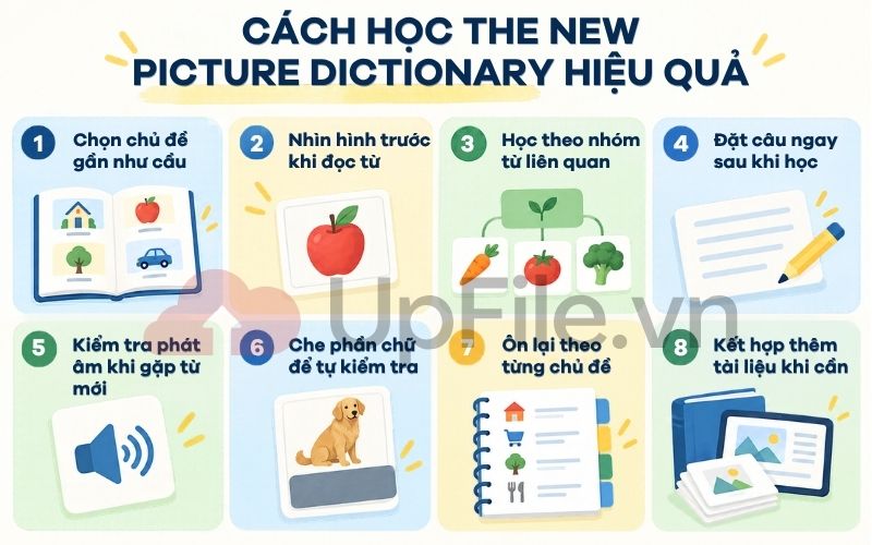 Cách học the new picture dictionary hiệu quả