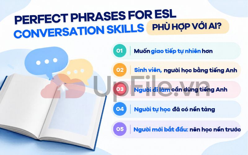 Perfect Phrases for ESL Conversation Skills phù hợp với ai?